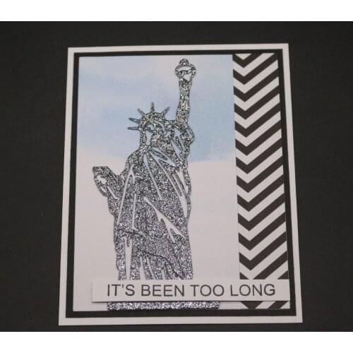 Big Ben and the Statue of Liberty cutting mold mold embossing card scrapbooking card album decoration metal crafts