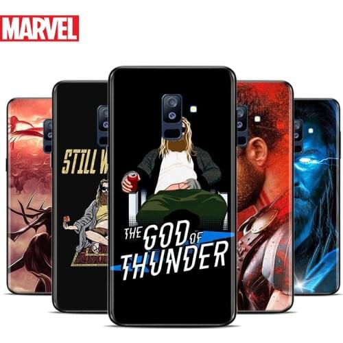 Avengers Thor For Samsung Galaxy A9 A8 Star A8S A7 A6 A6S A5 A3 Plus 2018 2017 2016 A750 Black Phone Case