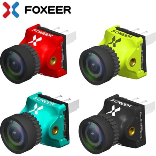 RC FPV Camera,Foxeer Predator V4 Nano FPV Camera Super WDR OSD 4ms Latency Switchable PAL/NTSC For 2 Inch Indoor FPV Drone