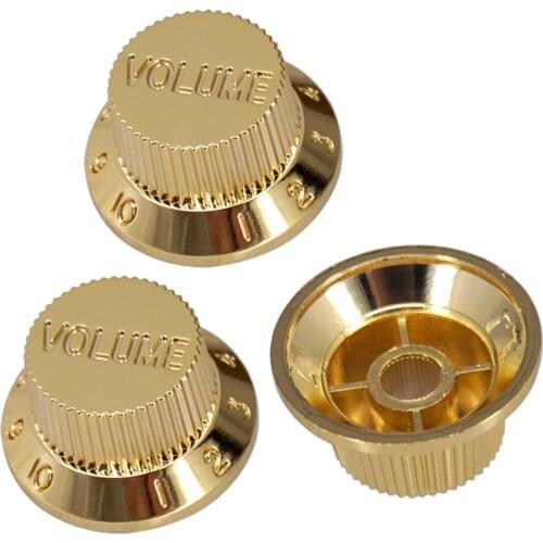 Electric Guitar Tone Volume Control Knobs 1 Volume/ 2 Tone Kit for ST/SQ Electric Guitar