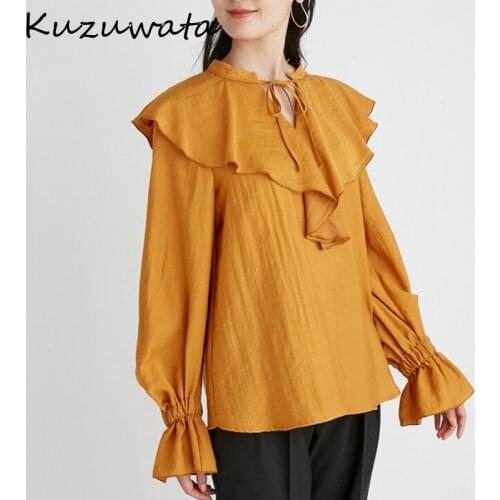 Kuzuwata Womens Office Shirts