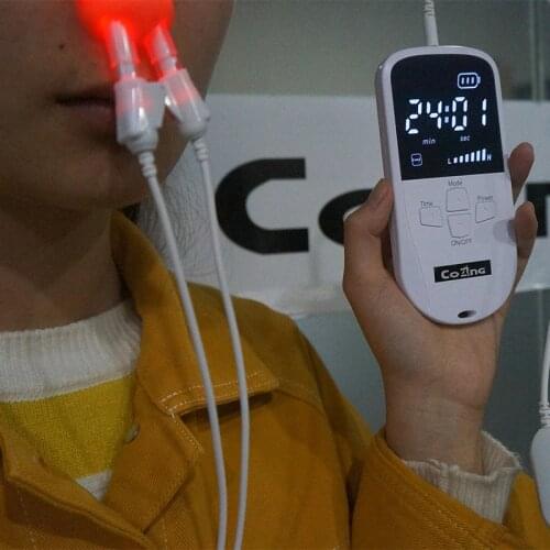 Laser Therapy Rhinitis Treatment Device Sinusitis Relief Nose Cure Device Nasal Allergic Therapeutic Instrument