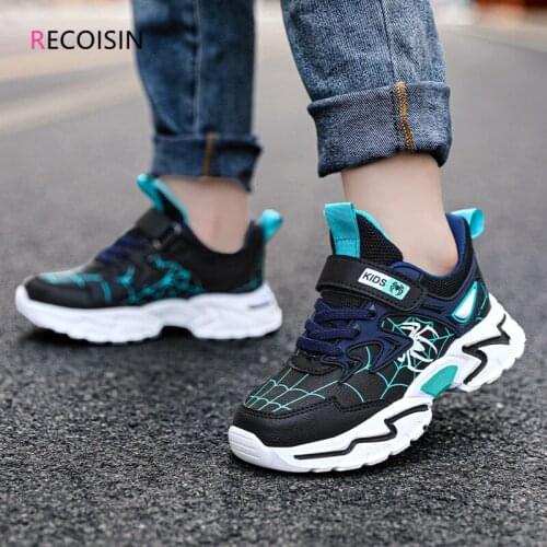 RECOISIN Brand Casual Children Shoes Comfortable Sports Shoes For Boys Fashion Running Sneakers Kids Boys Shoes Chaussure Enfant