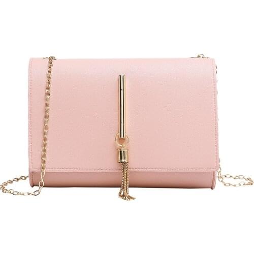 New Fashion Mini Handbags Womens Pu Leather Shoulder Messenger Bags Female Small Crossbody Bags Pink Purse Travel Clutch 2020