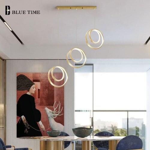 Simple LED Pendant Light Indoor Ceiling Hanging Pendant Lamp for Dining Room Kitchen Living Room Bedroom Home Decoration Fixture