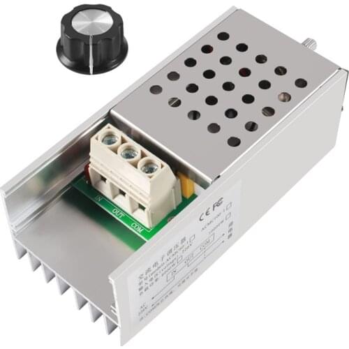 10000W 25A Speed Controller High Power SCR Voltage Regulator Dimmer Switch Speed Temperature Control Thermostat AC 110V 220V