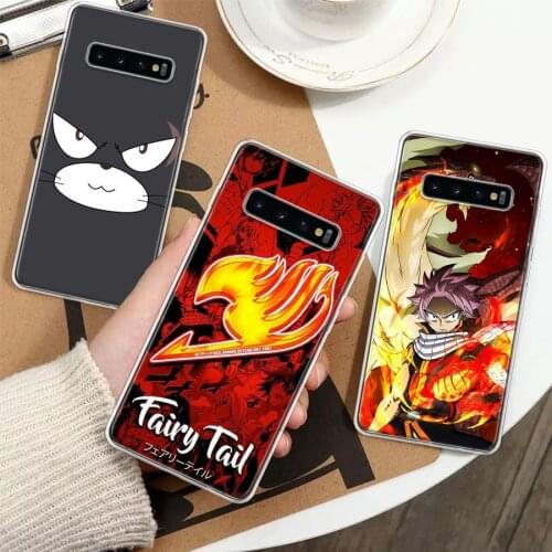 Fairy Tail Anime Silicon Phone Case For Samsung Galaxy A51 A71 A70 A50 A40 A30 A20E A10S A01 A21 A6 A7 A8 A9 Plus + Cover