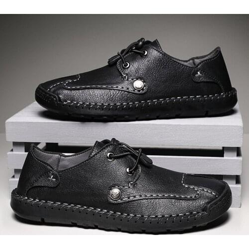 Sport 2020 casual causal for shoe leather Mens sale leisure black sports mens flat fashion hot loafers Sneaker sneaker mens man