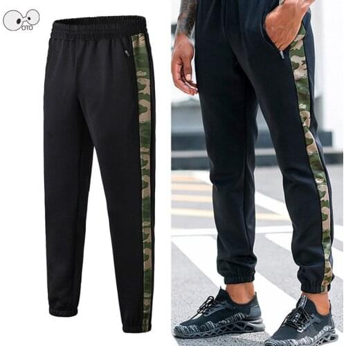 2020 Spring Running Sweatpant with Zipper Pocket Men Quick Drying Jogging Pants Loose Gym Fitness Elastic Sports Wear Trousers