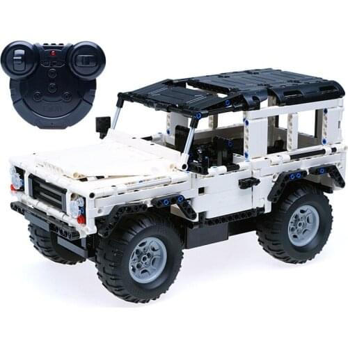 Defender Remote Control Car Building Blocks For high-tech RC Car Model SUV City Brick Vehicle Toys
