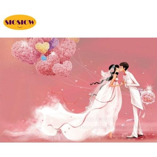 5d Diy Diamond Painting Love Gifts For Couples Full Square 3D Daimond Mosaic Embroidery Chinese Cross Stitch Decor Home Wedding