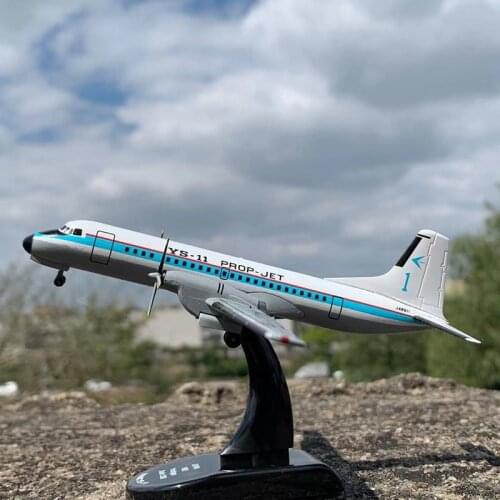 Japan JAL Airlines NAMC YS-11 JET Planes Model 1:200 Scale Diecast Alloy Toy Airplane Air Aircraft Plane Collectible