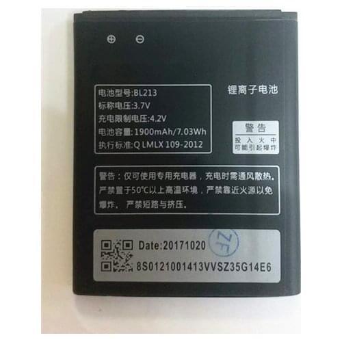 AZK New BL213 1900mAh High Quality Li-ion Battery for Lenovo MA388 phone