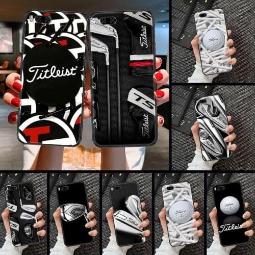 Luxury golf equipment brand Phone case For Xiaomi Mi Max Note 3 A2 A3 8 9 9T 10 Lite Pro Ultra black painting back 3D funda
