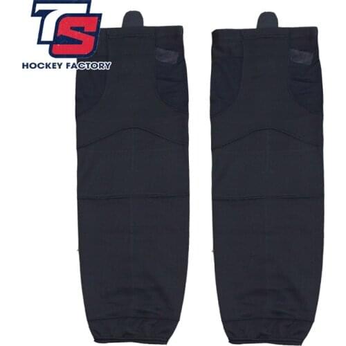 Cool hockey free shipping 100% Polyester Breathable Ice Hockey Socks Cheap Shin Guards W022 high quality men women sport