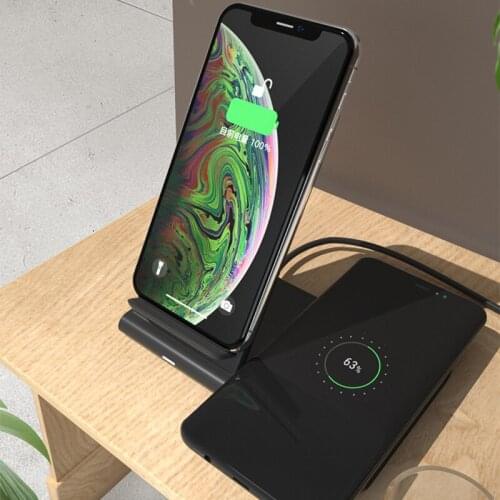 Magnetic Wireless charging for Samsung Galaxy Watch active Buds Gear S2 S3 S4 Sport iPhone XR airpods Wireless Charger 10pcs/lot