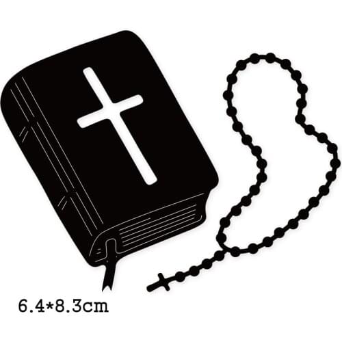 Metal Die Cut Jesus Bible Cross 2020 Crafts Stencil For DIY Scrapbooking Paper/photo Cards Embossing Cutting Dies