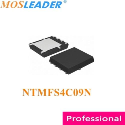Mosleader NTMFS4C09N DFN5X6 100PCS 500PCS 1000PCS NTMFS4C09 N-Channel 30V 52A Chinese High quality