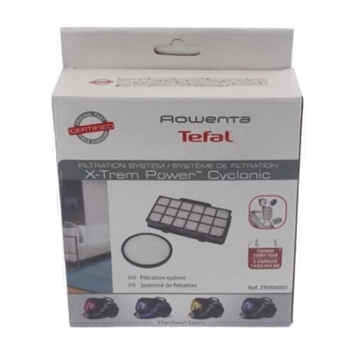 Vacuum Cleaner Hepa Filter Set Replacement For RO 6952 XTrem Power Cyclonic