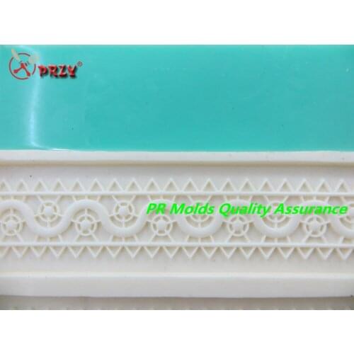New style large wholesale hot sale chocolate silicon mold fondant Cake decoration mold Lace mould No.f02