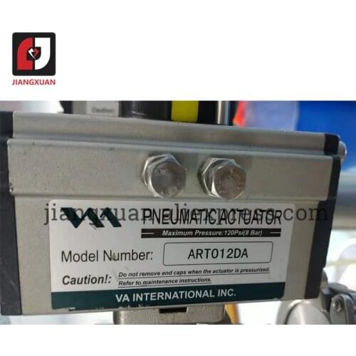 ART012DA ART020DA ART035DA ART050DA ART075DA ART110DA ART160DA ART255DA Pneumatic actuator