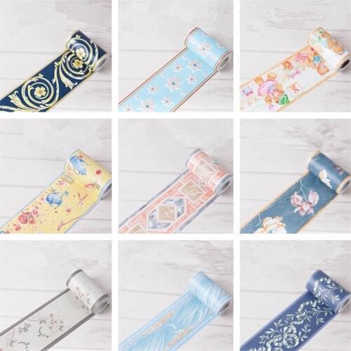 10m Self Adhesive Wall Skirting Border Stickers Wallpaper Watertight Decor