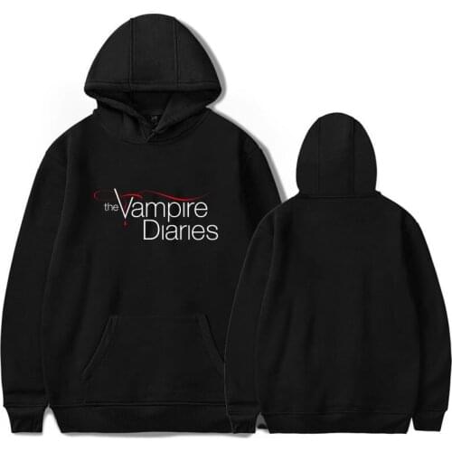 The Vampire Diaries Sweatshirts Casual Men Women New Fashion Teens Hedging Hoodies Boys Girls Pullover Hoodies