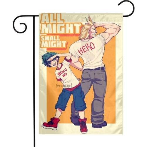 Janpnese Anime My Hero Academia /Decor Garden Flag Garden Flag Janpnese Anime Garden Flag Summer Rustic Garden Decoration Sign