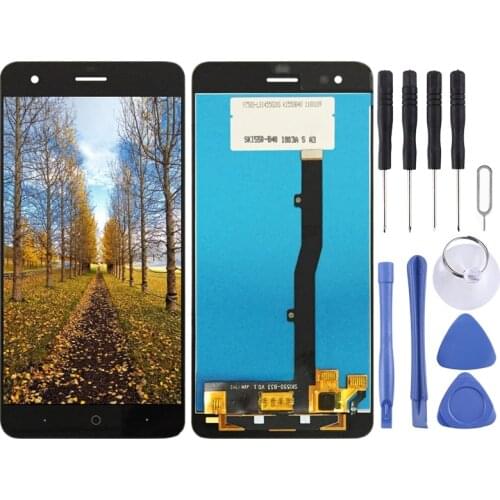 LCD Screen and Digitizer Full Assembly for ZTE Blade A6 Max A0605 (Black)
