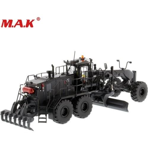 1:50 Alloy Construction Vehicles Diecast 18M3 Motor Grader Special Edition Black Version Excavator 85522 for Kid Collectible