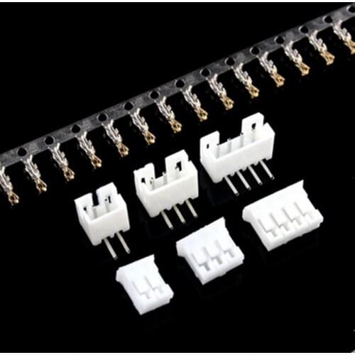 20set PH2.0 2p-13p Connector 2.0mm pitch male female with pin kits terminal Curved needle