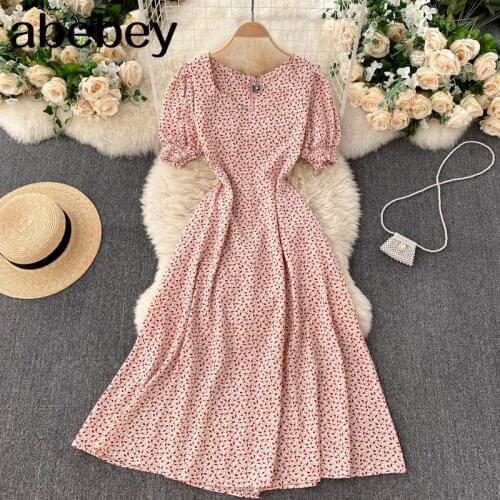 Abebey Summer Dresses With Flounces