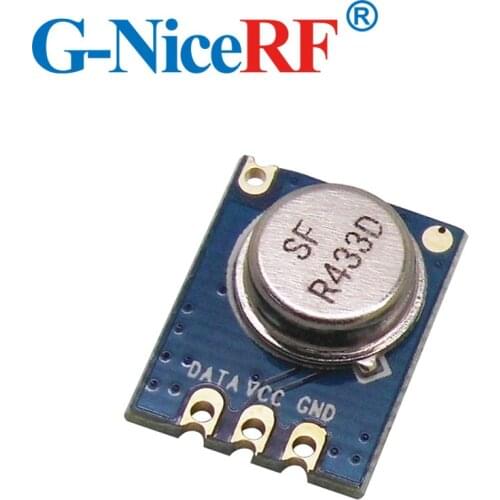 Free Shipping- 4PCS STX882 433/315MHz ASK Modulation RF Transmitter Module+4PCS Copper Plating Spring Antennas