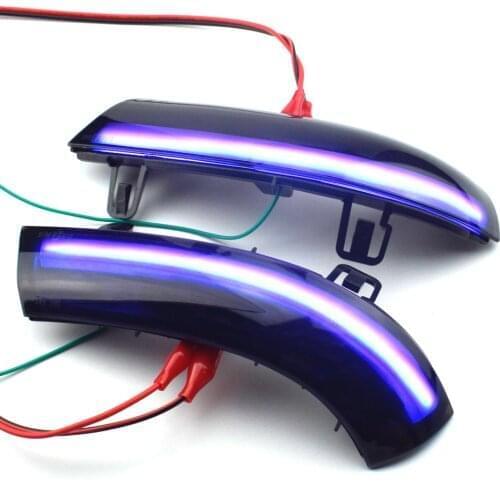Dynamic LED Turn Signal Lights Rearview Mirror Indicator Blinker Repeater For Volkswagen VW GOLF 5 Jetta MK5 Passat B6 B5.5 EOS