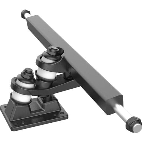 Double Deck Bridge for 8-inch Four-wheel Skateboard Double Deck Shockproof Bracket for Cross-country Electric Skateboard