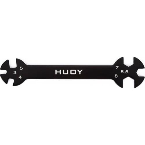 6 in 1 RC Hudy Special Tool Wrench 3/4/5/5.5/7/8MM for Turnbuckles & Nuts