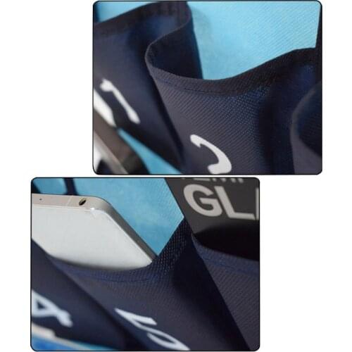 30 Pockets Numbered Organizer Classroom Pocket Chart for Cell Phones Calculators Holders