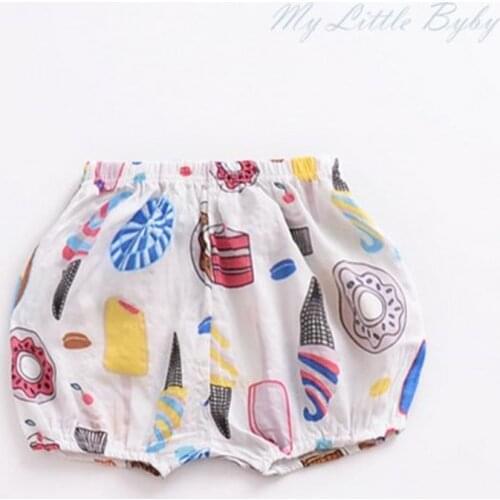 Summer Toddler Kid Baby Girls Kids Short 2020 New Fashion Cartoon Print Casual Cotton Shorts