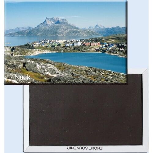 Greenland-Nuuk-City Fridge Magnet,travel Gifts 20970