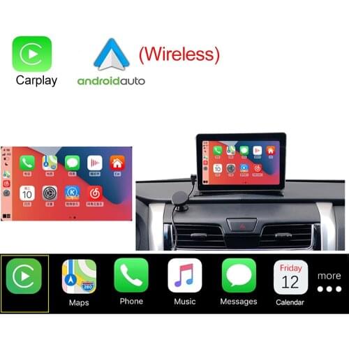 Wireless Apple CarPlay Android Auto Stereo Multimedia Player GPS 7Inch Android Radio for Audi Mercedes Opel Ford Chevrolet skoda