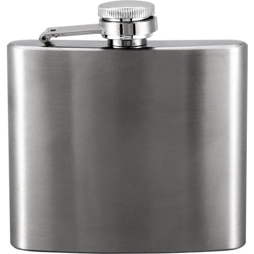 New Stainless Steel Hip Liquor Whiskey Alcohol Pocket Flask Gift Box + Funnel
