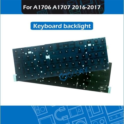 New A1706 A1707 Keyboard Backlight Black Cover Foil Paper Shield Backlit For Macbook Pro Retina 13" 15" Late 2016 Mid 2017