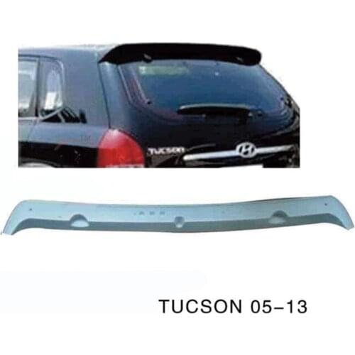 Rear Window Roof Top Lip Blank Spoiler Wing Decorate Strips Fit HYUNDAI TUCSON 2005-2013 Unpainted ABS