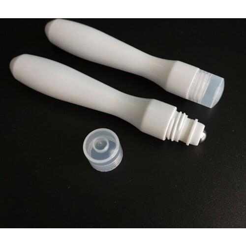 10pcs 15ml Empty Refillable Roll On Bottles Roller Bottle Plastic Rollerball Bottles for Essential Oil Perfumes Balms