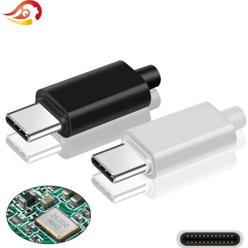 QYFANG Single Crystal Vibrating ALC5686 Chip Type-C Plug Adapter Fast Charging Connector 32bit 384khz DIY Metal Module With Tube