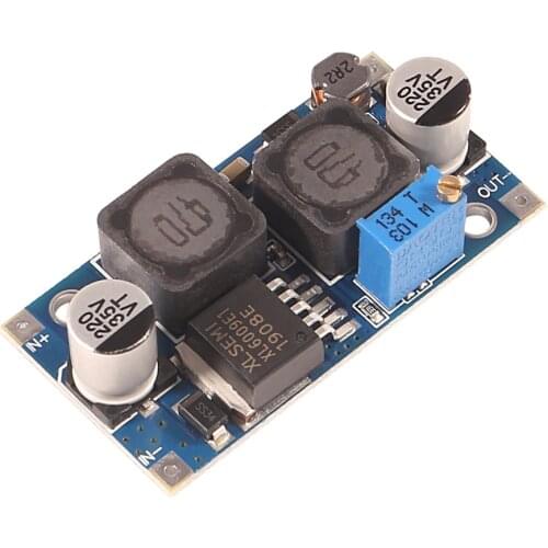 DC-DC XL6009 Auto Boost Buck Adjustable Step Up Step Down Converter Module Solar 1.25-36V Voltage Board MOSFET Switch DSN6000AUD