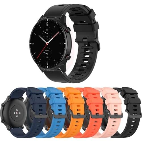 For Xiaomi Huami Amazfit GTR 47mm Official Watchband Sport Replaceable Strap For Amazfit Pace/Stratos2 3/GTR 2 2E 22mm Bracelet