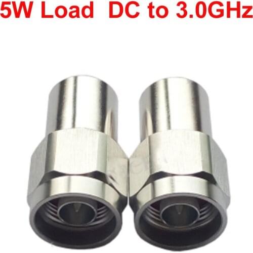 Telecom 2W N RF load 2W dc-3ghz cable feeder N male RF COAXIAL cable jack connector cable load cable communication converter