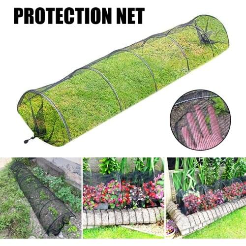 Plant Grow Tunnel Netting Garden Plants Fruit Trees Protective Net Against Birds Deer Reusable and Durable