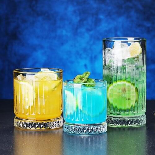 Turkish classical cocktail glass ins bar retro glass spirits glass whiskey glass long drink glass wine cup